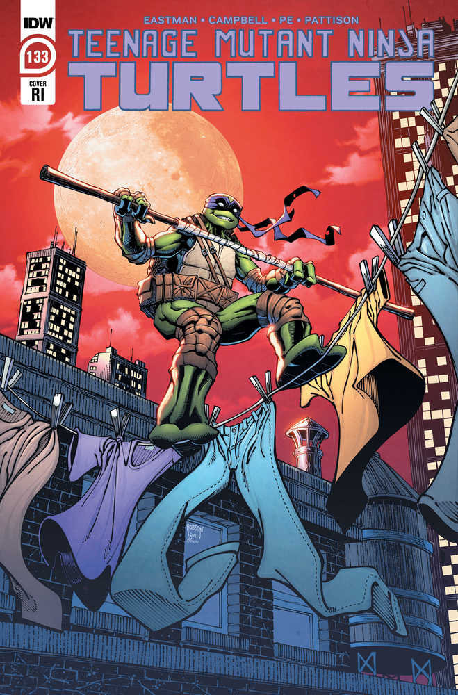 Teenage Mutant Ninja Turtles Ongoing #133 Cover C 10 Copy Variant Edition Robson