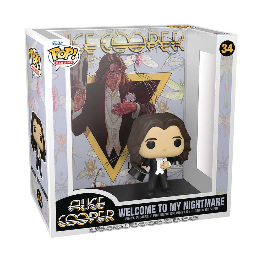 Pop Albums Alice Cooper Welcome To My Nightmare Vinyl Figure