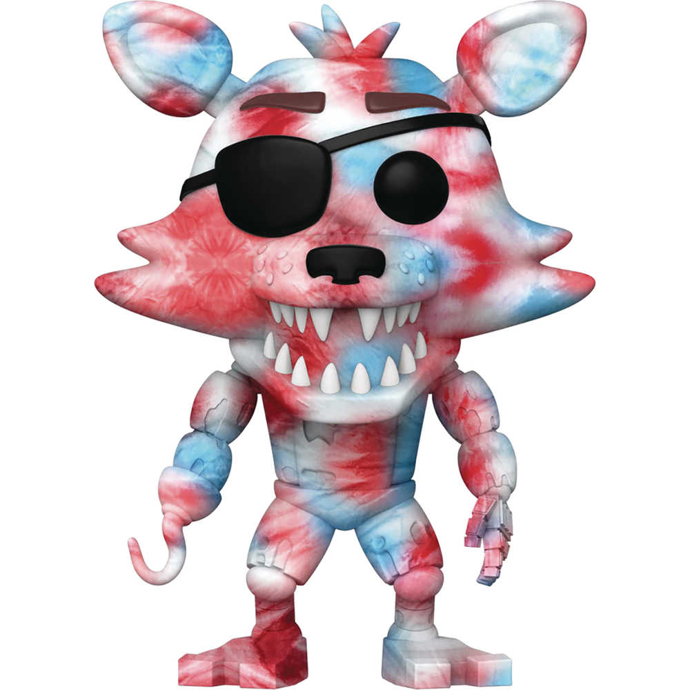 Pop Games Five Nights At Freddys Tiedye Foxy Vinyl Figure
