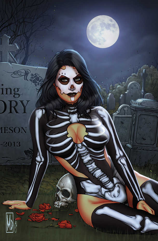 Grimm Fairy Tales Presents Horror Pinup 2022 Cover D Dipascale