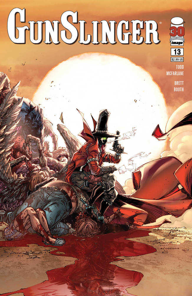 Gunslinger Spawn #13 Cover B Booth