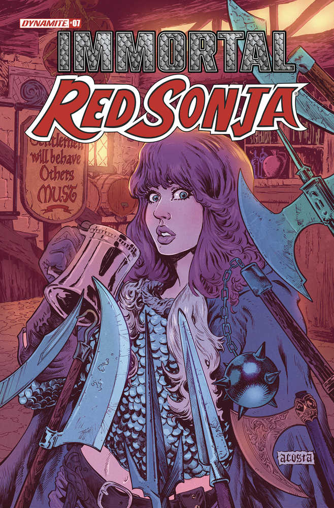 Immortal Red Sonja #7 Cover D Acosta