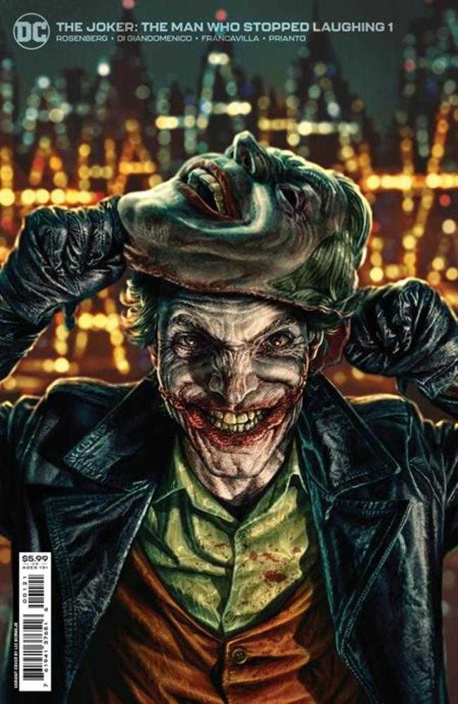 Joker The Man Who Stopped Laughing #1 Cover B Lee Bermejo Variant
