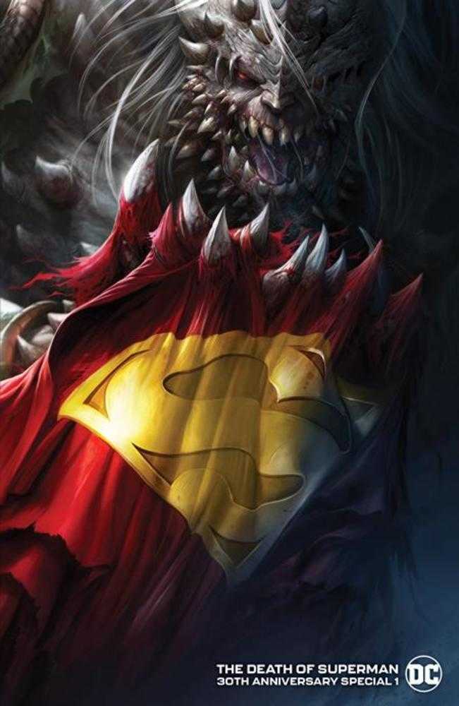 Death Of Superman 30th Anniversary Special #1 (One-Shot) Cover G 1 in 25 Francesco Mattina Doomsday Foil Variant