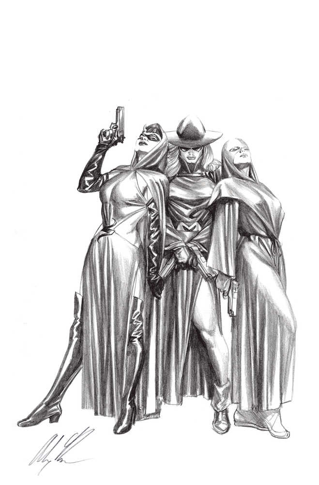 Scarlet Sisters One Shot Cover K 7 Copy Foc Variant Edition Ross Pencils