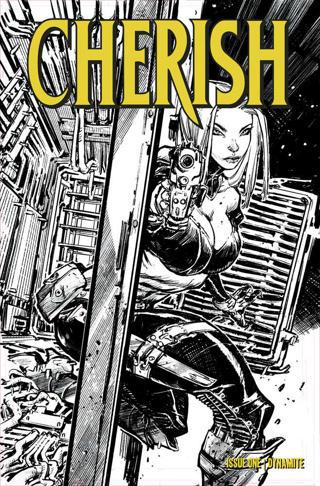 Cherish #1 Cover E 10 Copy Variant Edition Canete Black & White