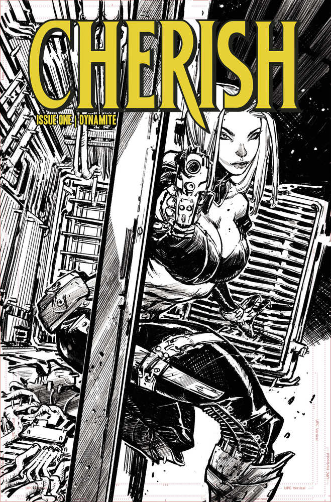 Cherish #1 Cover F 15 Copy Variant Edition Booth Black & White