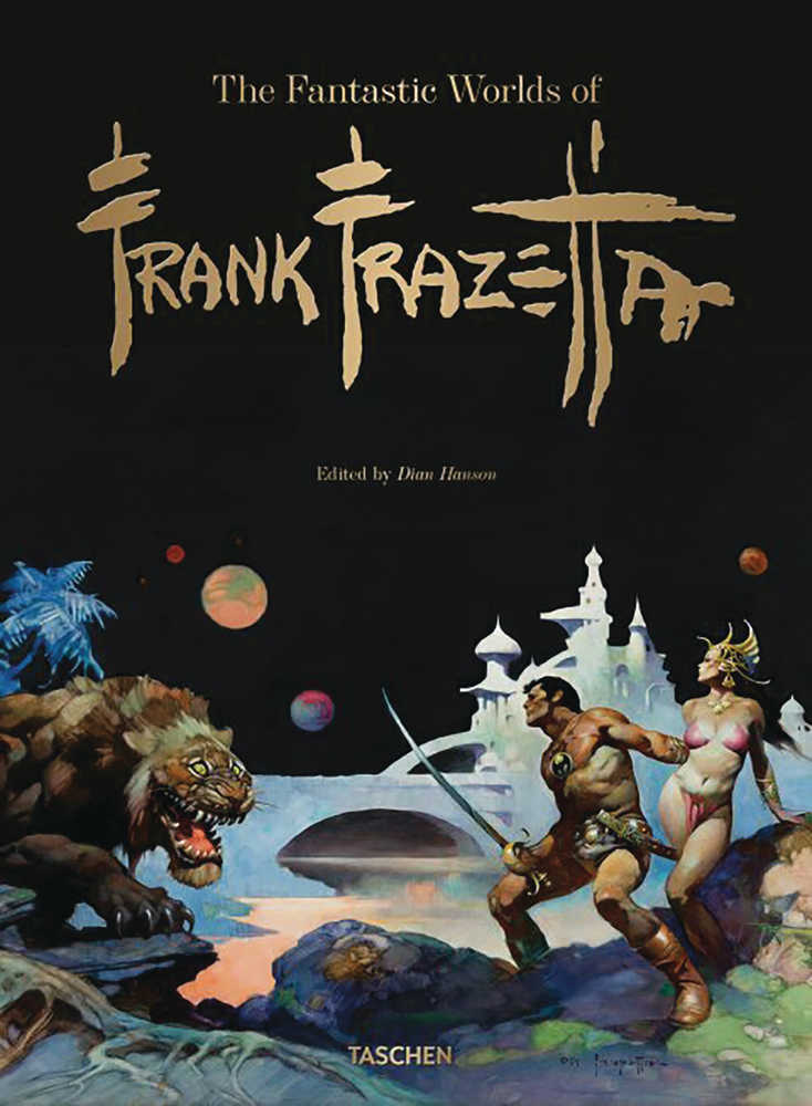 Fantastic World Of Frank Frazetta Hardcover