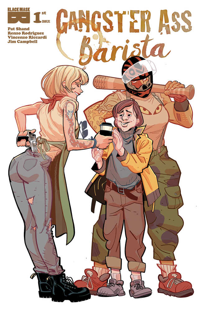 Gangster Ass Barista #1 Cover A Hughes & Cramb (Mature)