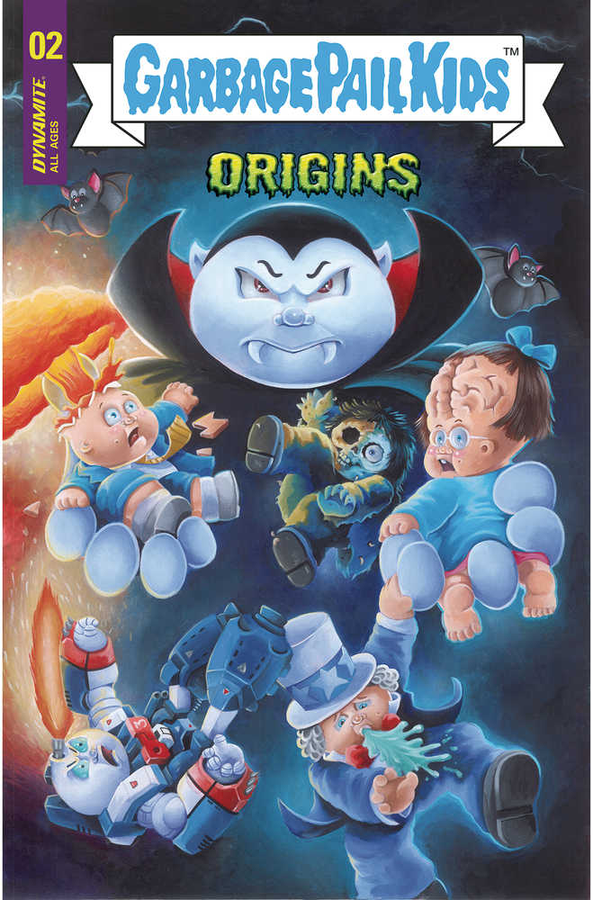 Garbage Pail Kids Origins #2 Cover E 10 Copy Variant Edition Sharp Virgin