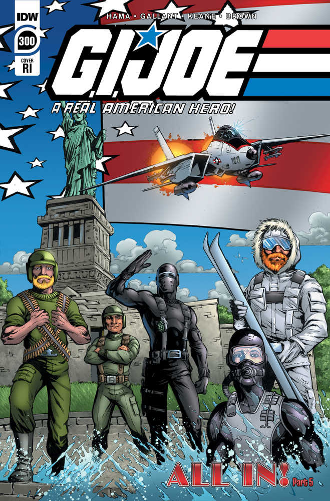 G.I. Joe A Real American Hero #300 Cover F 25 Copy Variant Edition