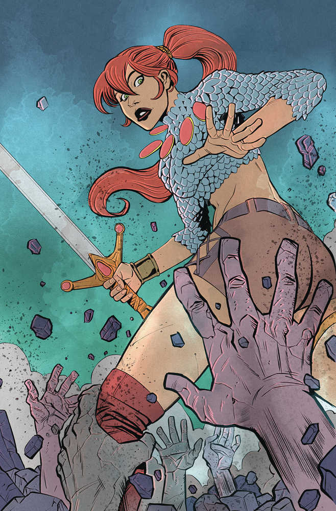 Immortal Red Sonja #8 Cover J 30 Copy Variant Edition Moss Virgin