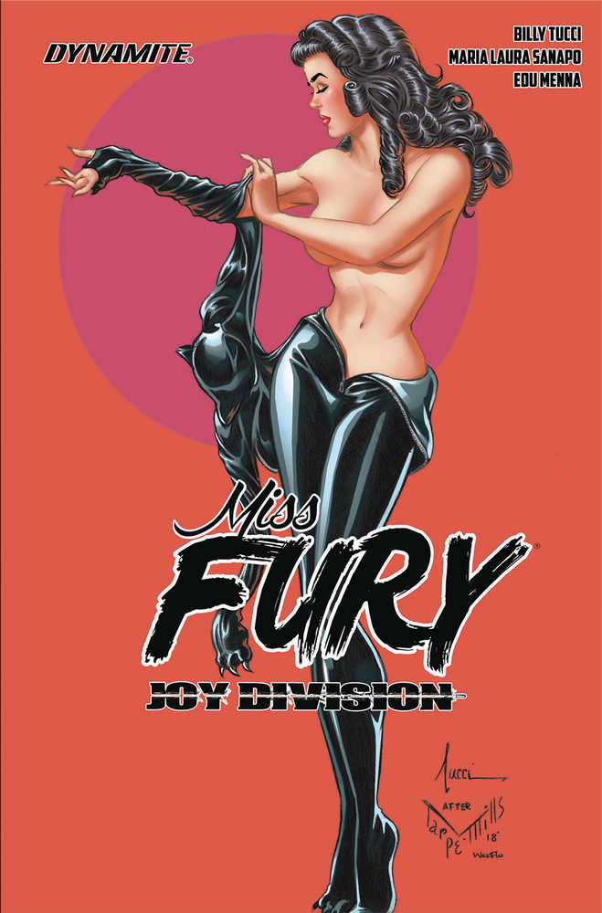Miss Fury Joy Division Homage Risque Edition TPB (Mature)