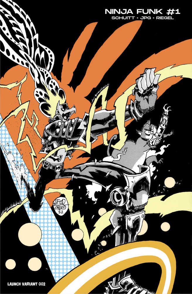 Ninja Funk #1 (Of 4) Cover E Mahfood Launch (Mature)