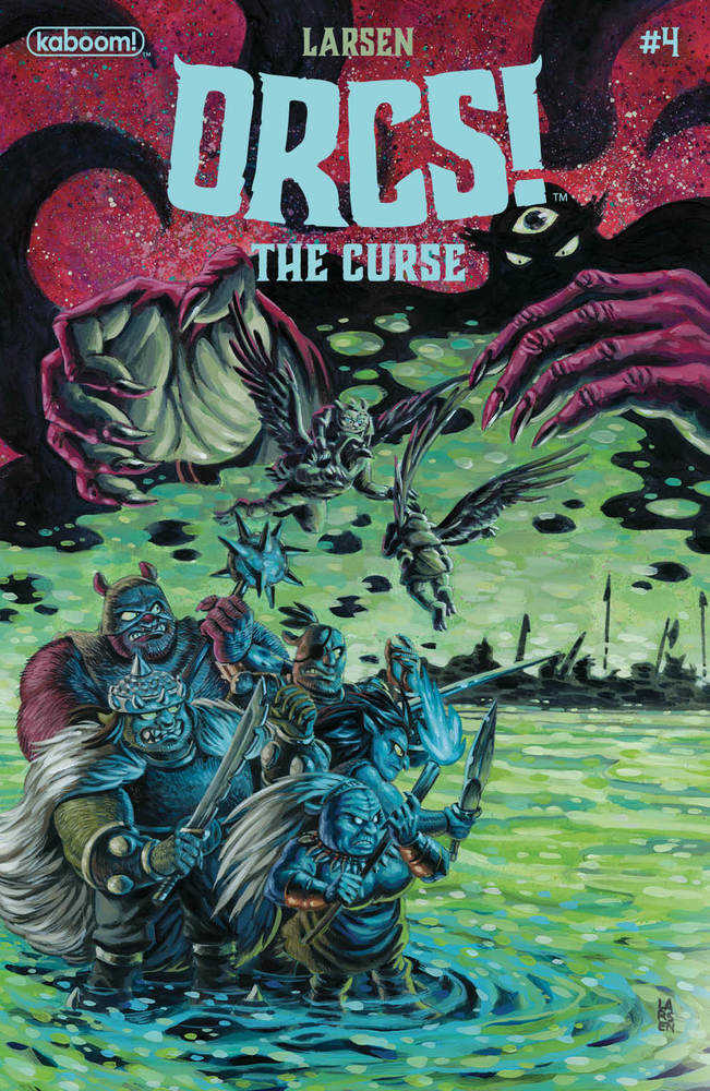 Orcs The Curse #4 (Of 4) Cover A Larsen