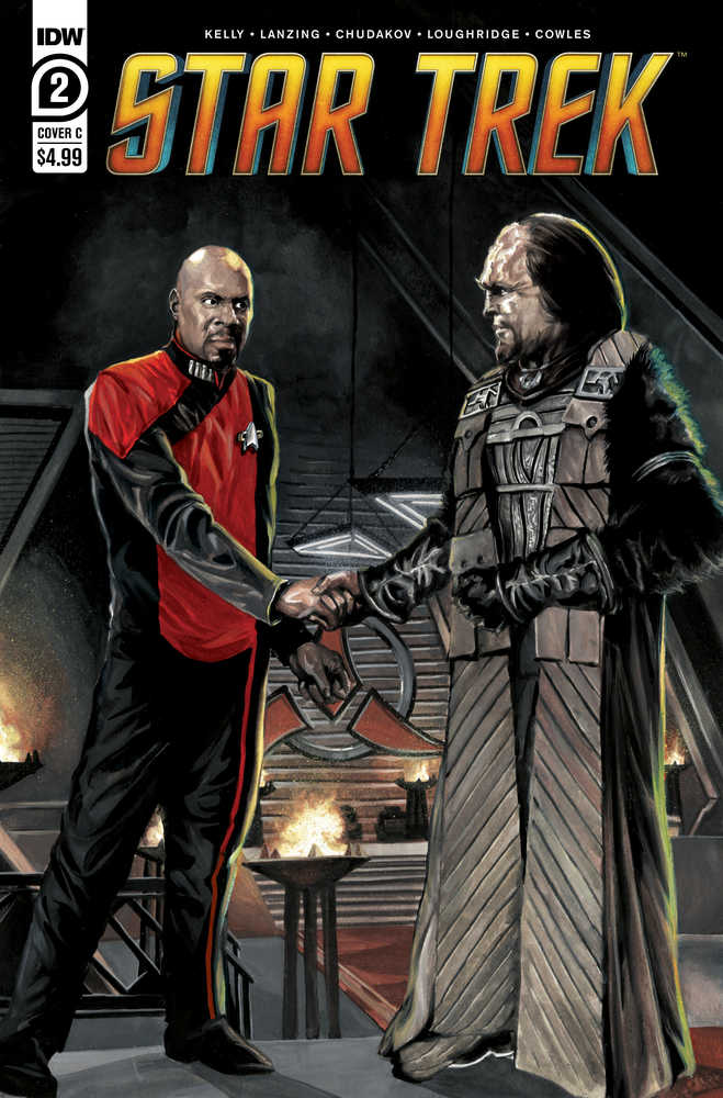Star Trek #2 Cover C Woodward