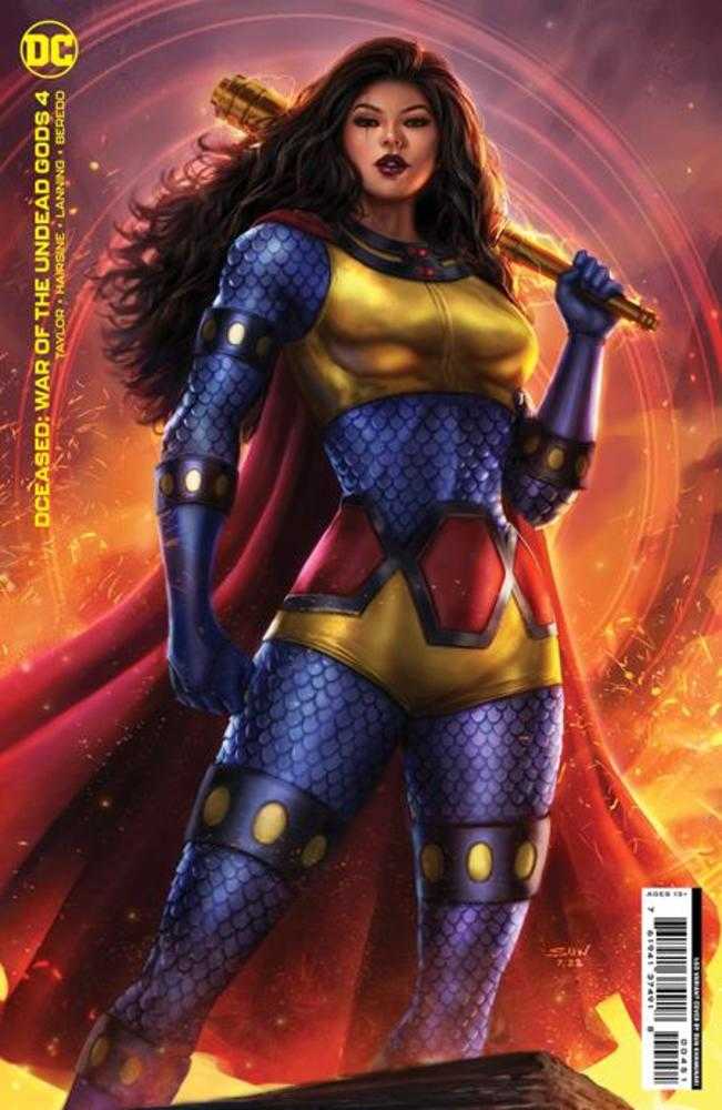Dceased War Of The Undead Gods #4 (Of 8) Cover E 1 in 50 Sun Khamunaki Card Stock Variant