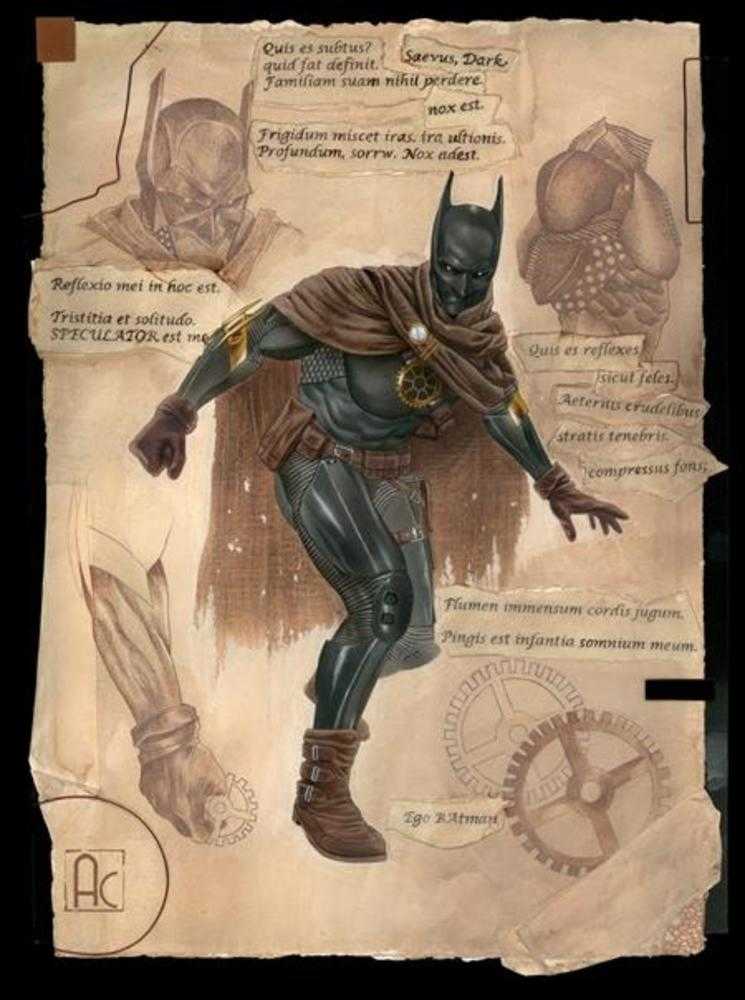 Dark Crisis Worlds Without A Justice League Batman #1 (One Shot) Cover C 1 in 25 Ariel Colon Variant