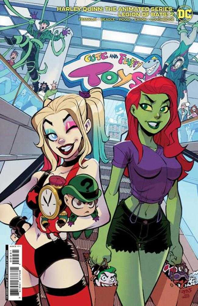 Harley Quinn The Animated Series Legion Of Bats #2 (Of 6) Cover C 1 in 25 Jon Sommariva Card Stock Variant (Mature)