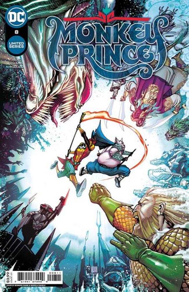 Monkey Prince #8 (Of 12) Cover A Bernard Chang