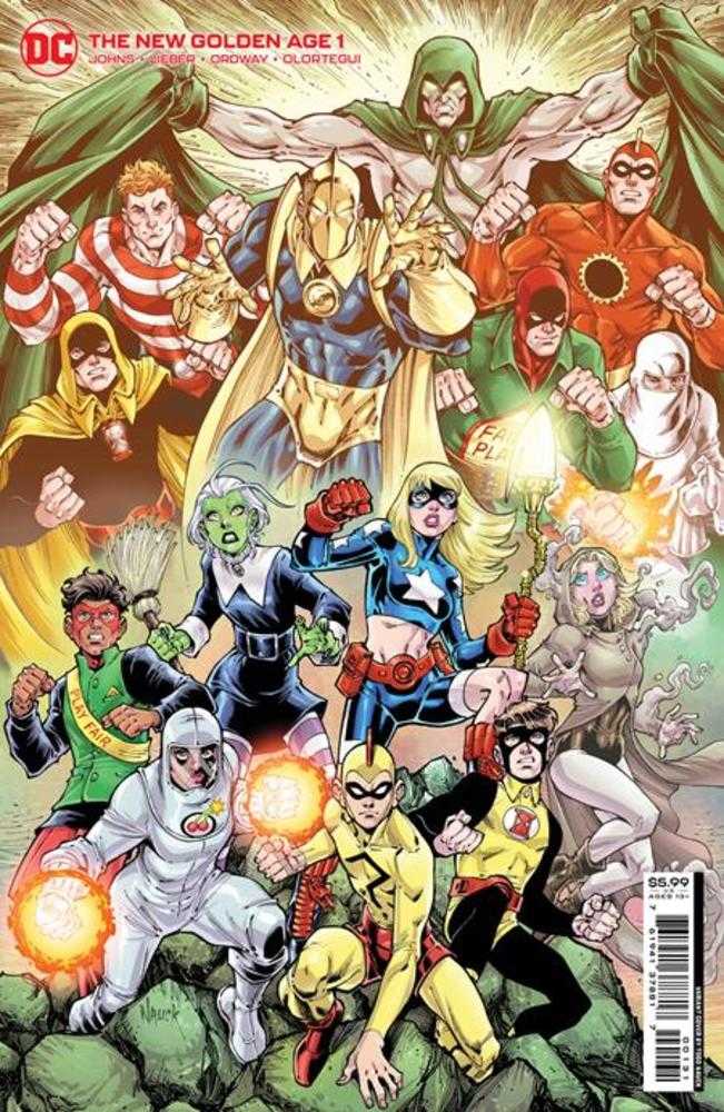 New Golden Age #1 (One Shot) Cover C Todd Nauck Card Stock Variant