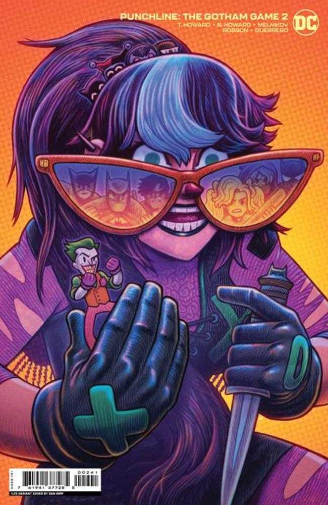 Punchline The Gotham Game #2 (Of 6) Cover D 1 in 25 Dan Hipp Card Stock Variant