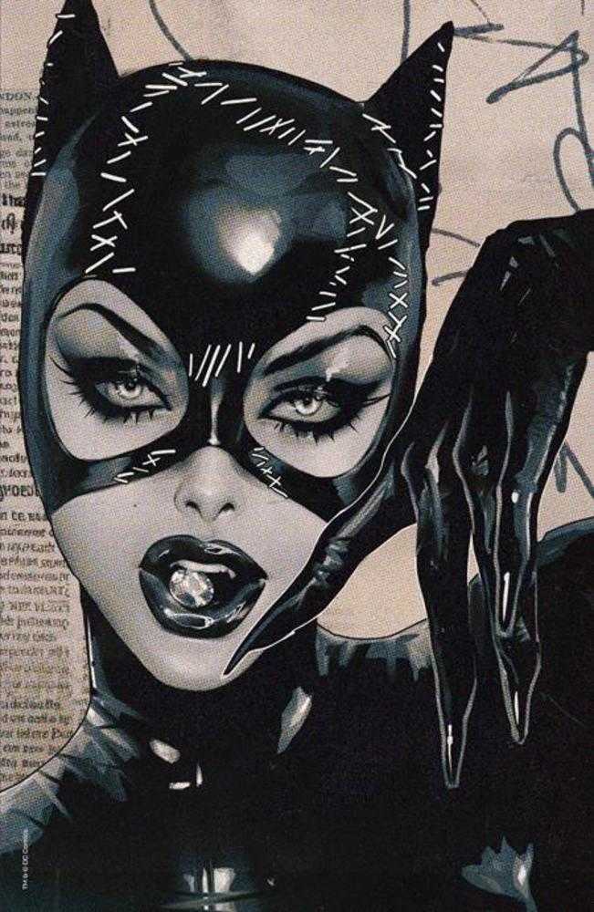 Catwoman #50 Cover F 1 in 50 Sozomaika Foil Card Stock Variant
