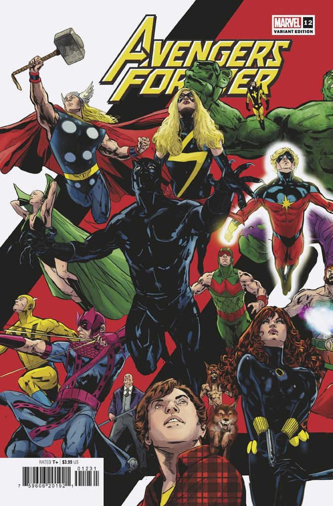 Avengers Forever #12 70s Avengers Assemble Connect Variant