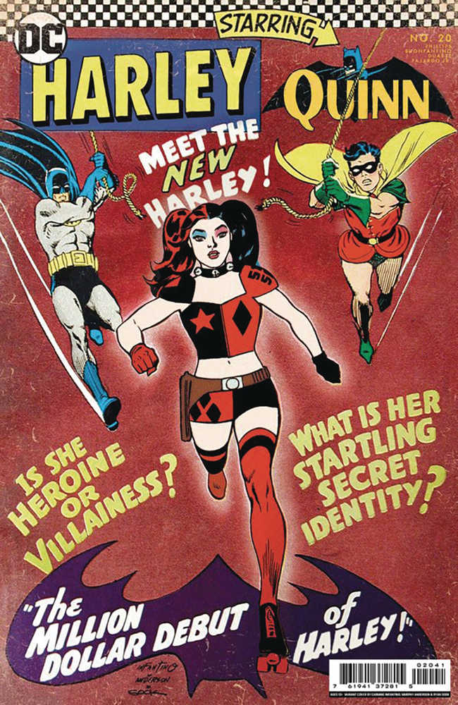 Df Harley Quinn #20 Homage Variant Sook Signed