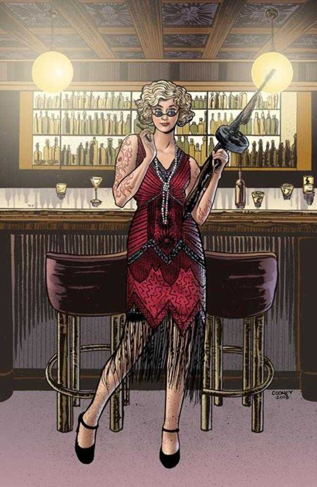 Gangster Ass Barista #2 Cover E 1 in 10 Daniel Cooney Foil Variant (Mature)