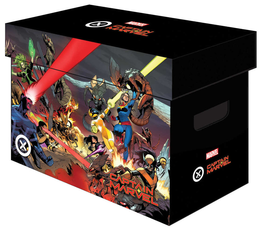 Marvel Graphic Comic Boxes Capt Marvel X-Men [Bundles Of 5]