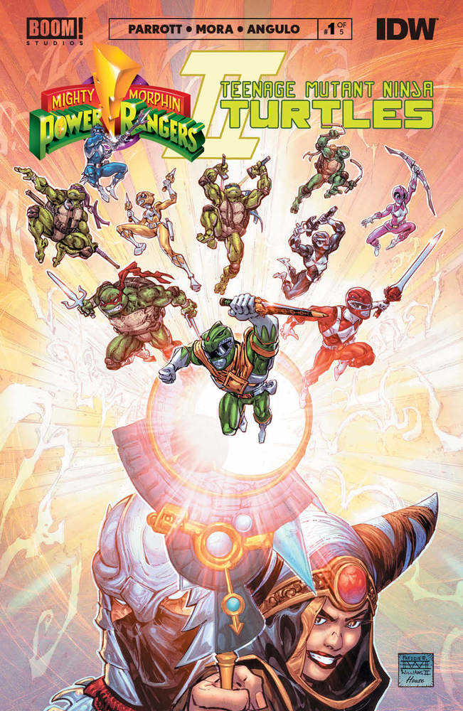 Mmpr Teenage Mutant Ninja Turtles II #1 (Of 5) Cover K Deluxe Edition Variant Williams II