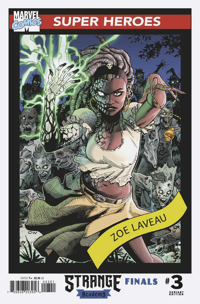 Strange Academy Finals #3 Weaver Trading Card Variant