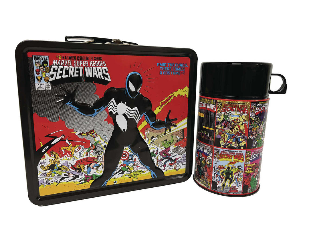 Tin Titans Marvel Secret Wars Previews Exclusive Lunchbox & Bev Container (C