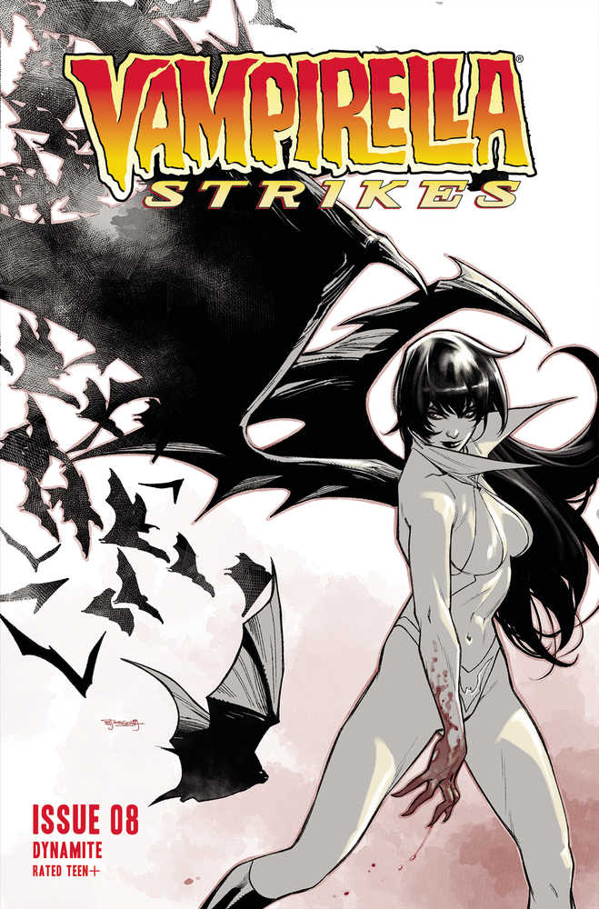 Vampirella Strikes #8 Cover H 20 Copy Variant Edition Segovia Black & White