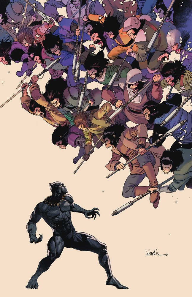 Black Panther #14 Yu Planet Of The Apes Variant