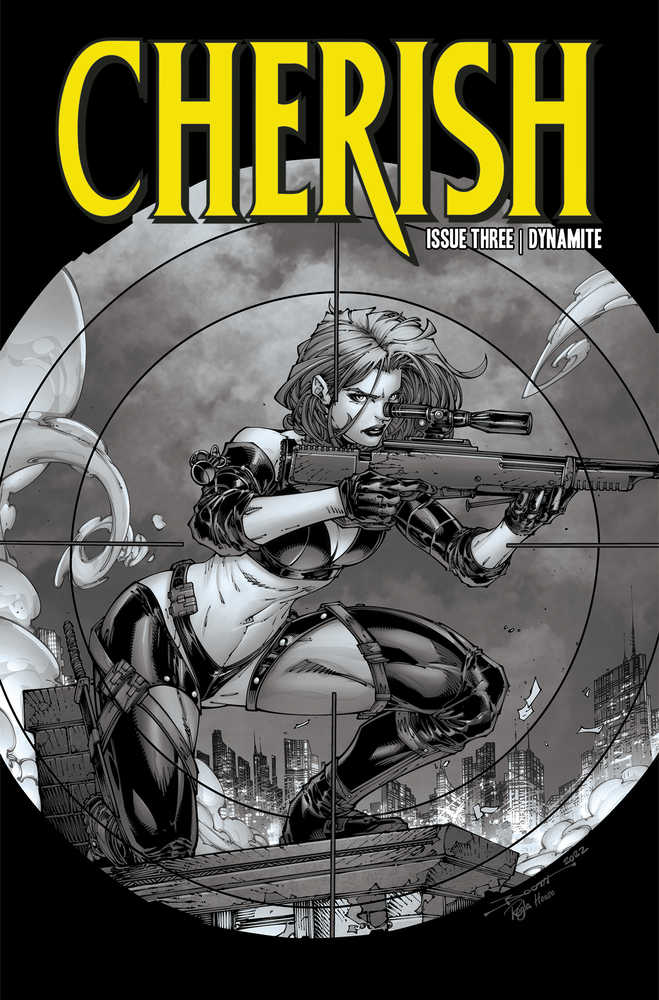 Cherish #3 Cover E 10 Copy Variant Edition Booth Black & White