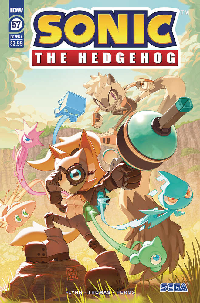 Sonic The Hedgehog #57 Cover A Kim