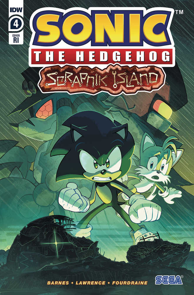 Sonic The Hedgehog Scrapnik Island #4 Cover C 10 Copy Variant Edition