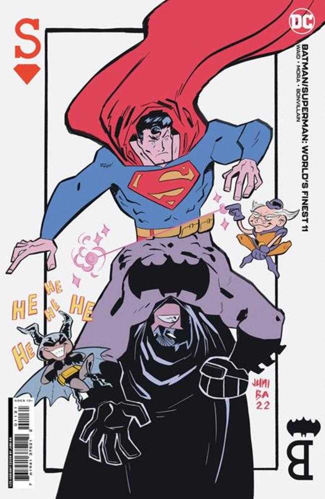 Batman Superman Worlds Finest #11 Cover E 1 in 25 Juni Ba Card Stock Variant