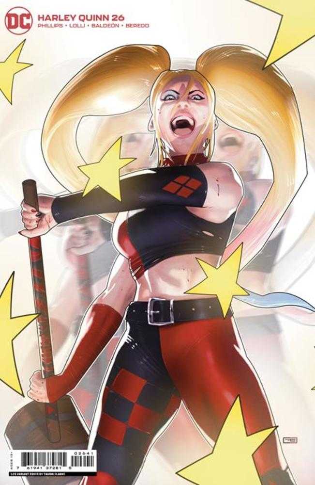 Harley Quinn #26 Cover D 1 in 25 Taurin Clarke Card Stock Variant