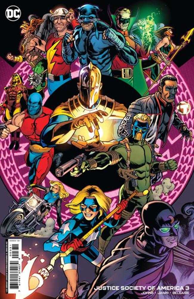 Justice Society Of America #3 (Of 12) Cover C 1 in 25 Stephen Sadowski Card Stock Variant