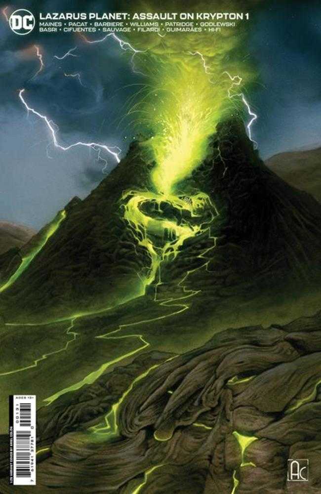 Lazarus Planet Assault On Krypton #1 (One Shot) Cover E 1 in 25 Ariel Colon Card Stock Variant