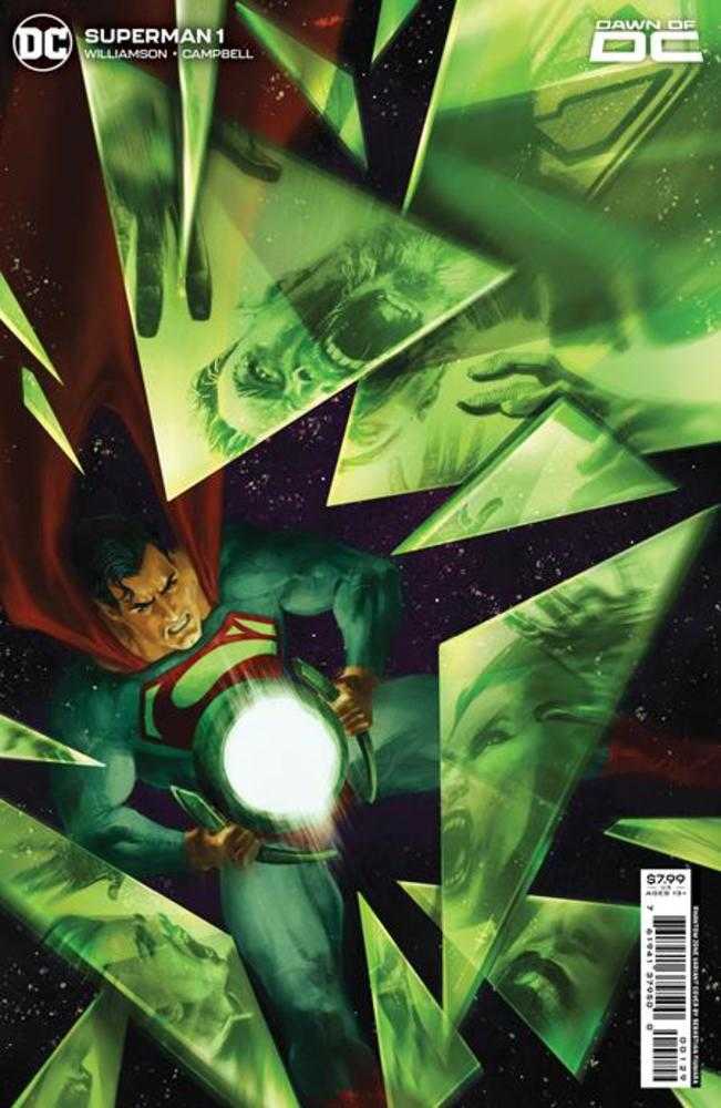 Superman #1 Cover L Sebastian Fiumara Phantom Zone Foil Variant