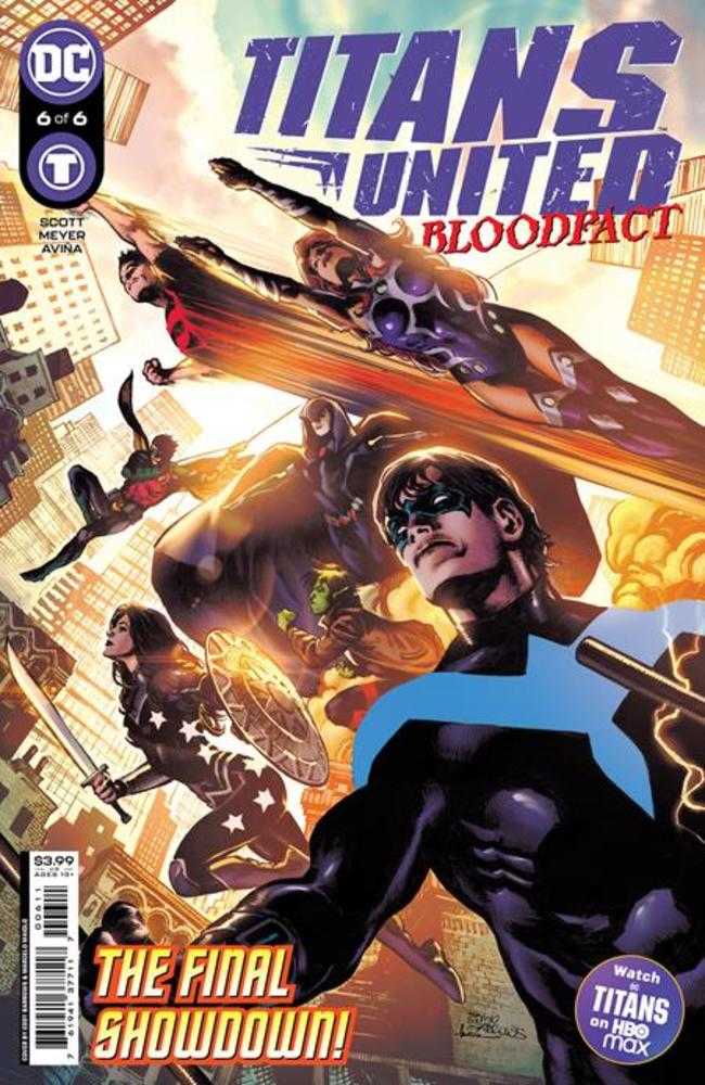 Titans United Bloodpact #6 (Of 6) Cover A Eddy Barrows