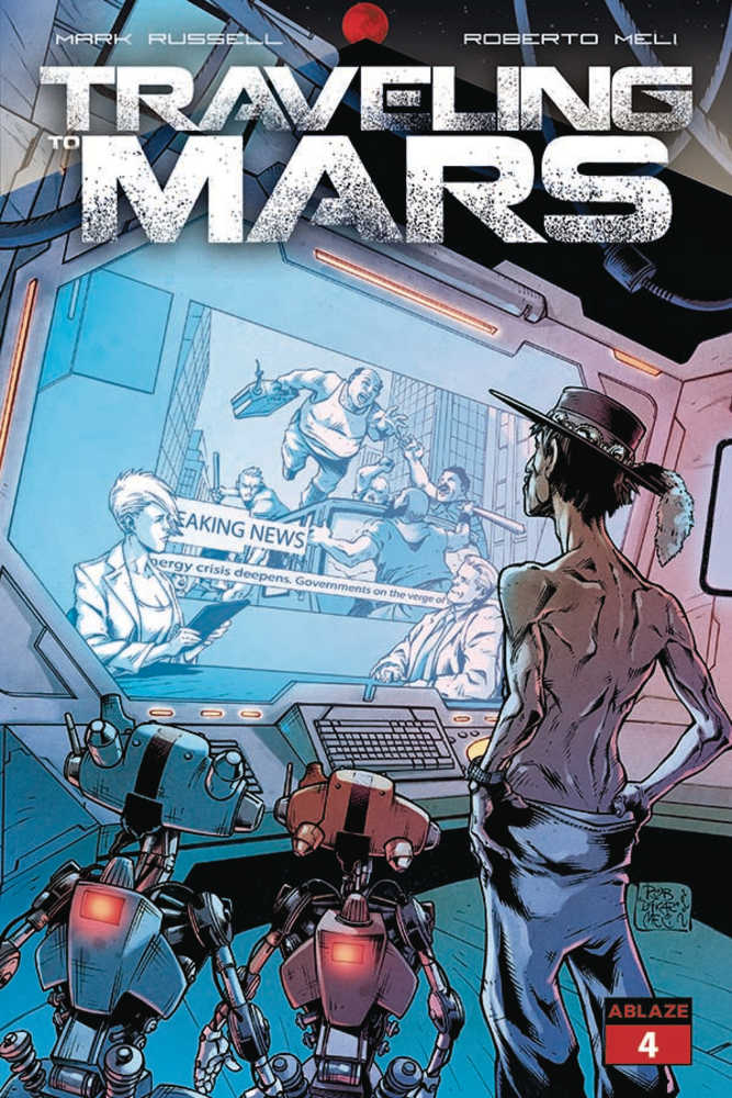 Traveling To Mars #4 Cover A Meli (Mature)