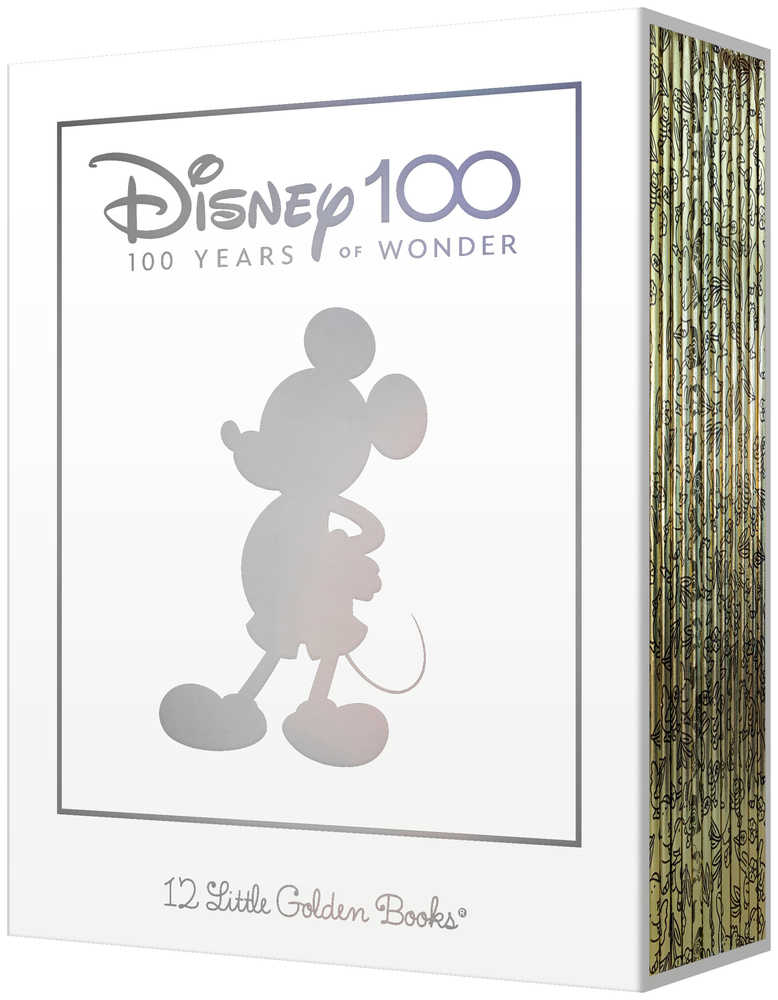 Disneys 100th Anniv Boxed Set 12 Little Golden Books