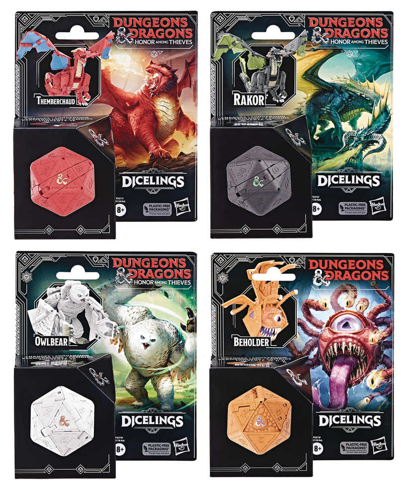 D&D Honor Among Thieves Dicelings Collector's Assortment