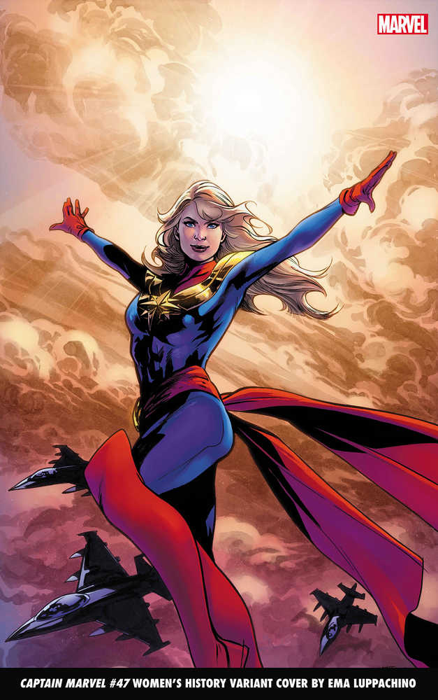 Captain Marvel #47 Lupacchino Womens History Month Variant