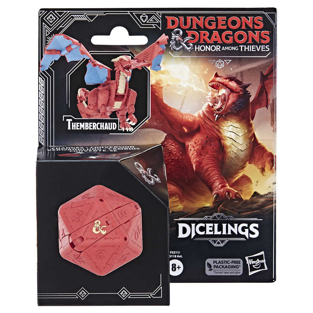 D&D Honor Among Thieves Dicelings Red Dragon Case